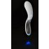 Liaison Curve - uppladdningsbar LED-vibrator (transparent-vit)