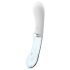 You2toys Liaison - LED vibrator, silikon och glas (genomskinlig-vit)
