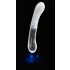 You2toys Liaison - LED vibrator, silikon och glas (genomskinlig-vit)