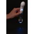 You2toys Liaison - LED vibrator, silikon och glas (genomskinlig-vit)
