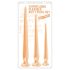 You2Toys - extra lång plug set (3 delar) - natur