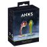 ANOS Metal Rainbow - set med 2 metall-analdubb pluggar