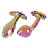 ANOS Metal Rainbow - set med 2 metall-analdubb pluggar