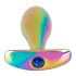 ANOS Metal Rainbow - set med 2 metall-analdubb pluggar