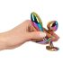 ANOS Metal Rainbow - set med 2 metall-analdubb pluggar