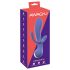 AWAQ.U 1 - uppladdningsbar, 3-grenad vibrator (lila)