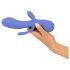AWAQ.U 1 - uppladdningsbar, 3-grenad vibrator (lila)