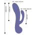 AWAQ.U 4 - Uppladdningsbar analvibrator (lila)
