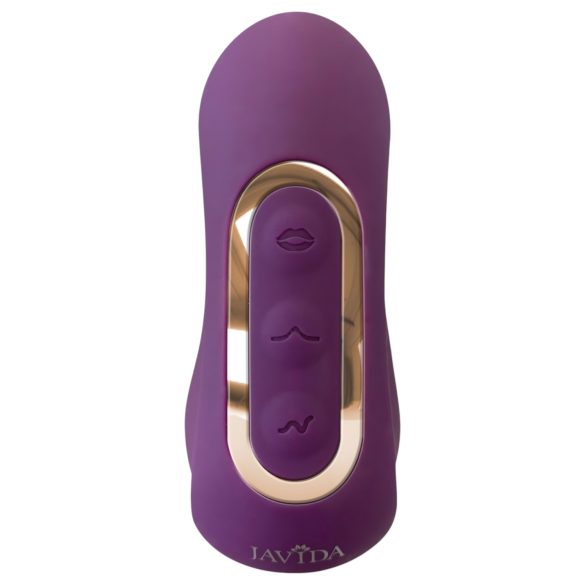 Javida - 4i1 klitorisstimulator vibrator - lila