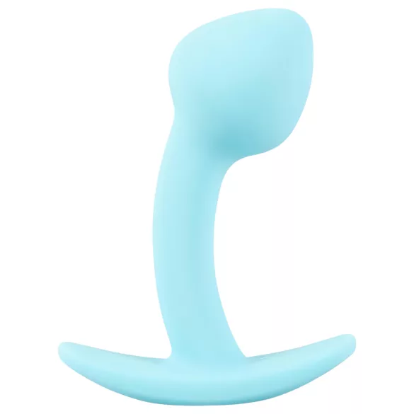 Cuties Mini Analplugg - silikon analplugg (blå, 2,6 cm)
