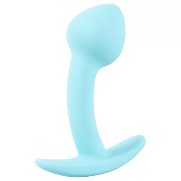 Cuties Mini Analplugg - silikon analplugg (blå, 2,6 cm)