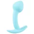 Cuties Mini Analplugg - silikon analplugg (blå, 2,6 cm)