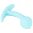 Cuties Mini Analplugg - silikon analplugg (blå, 2,6 cm)
