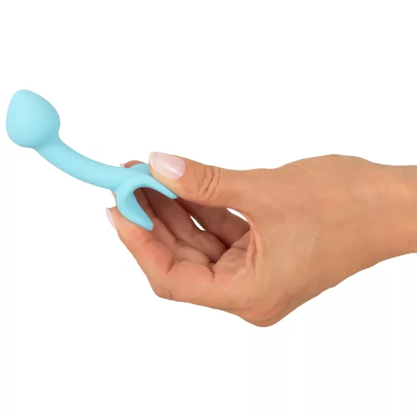 Cuties Mini Analplugg - silikon analplugg (blå, 2,6 cm)