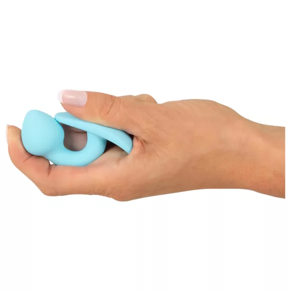 Cuties Mini Analplugg - silikon analplugg (blå, 2,6 cm)
