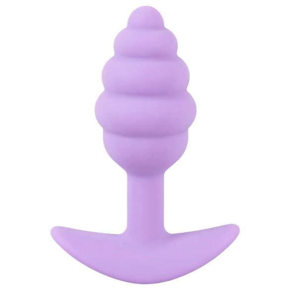 Cuties - mini analplugg - silikon - lila 2,8 cm