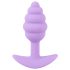 Cuties Mini Buttplug - Silikon, lila, 2,8 cm