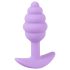 Cuties Mini Buttplug - Silikon, lila, 2,8 cm