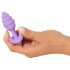 Cuties Mini Buttplug - Silikon, lila, 2,8 cm
