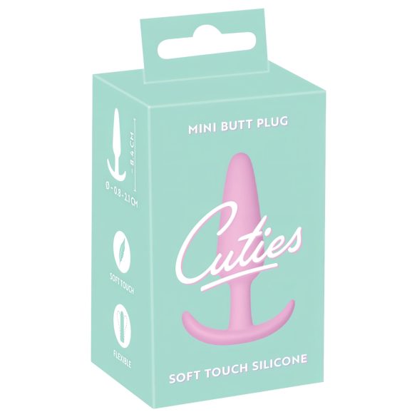 Cuties Mini Analplugg - Silikon - Rosa (2,1cm)