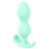 Cuties - analplugg mini - mjuk silikon - mintgrön 2,3 cm