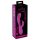 Javida Thumping Rabbit - 3-motors klitorisvibrator med kaninarmar (lila)