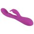 Javida Thumping Rabbit - 3-motors klitorisvibrator med kaninarmar (lila)