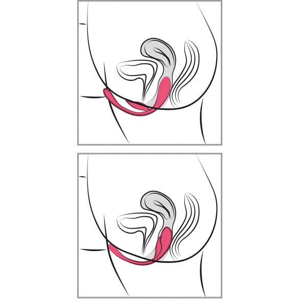 SMILE - vibrerande ägg med fjärrkontroll - uppladdningsbar - rosa