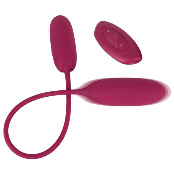 Smile Love Egg Duo - dubbel vibratorägg - anal och vaginal stimulering