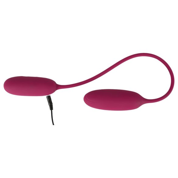 Smile Love Egg Duo - dubbel vibratorägg - anal och vaginal stimulering