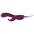 SMILE - vibrator med klitorisstimulering - uppladdningsbar 3 motorer - lila