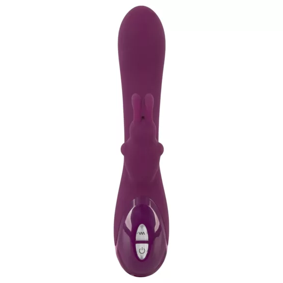 SMILE - vibrator med klitorisstimulering - uppladdningsbar 3 motorer - lila