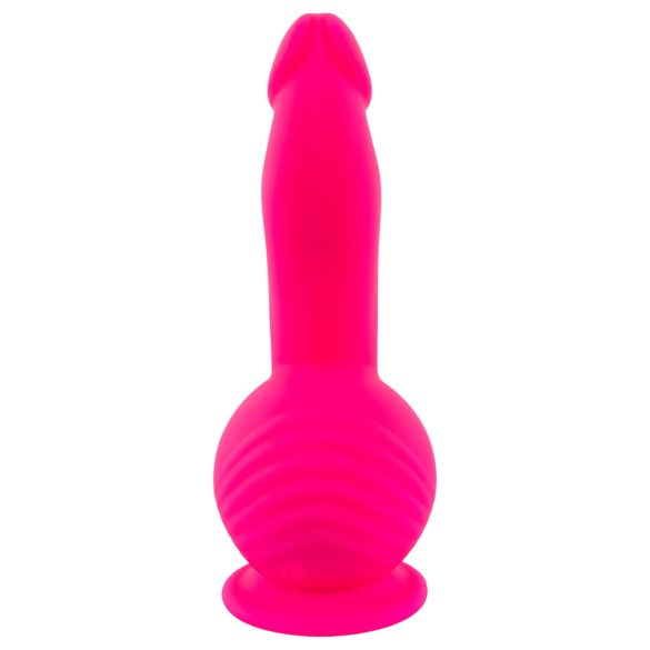 SMILE Powerful - uppladdningsbar, 2-motors vakuumvibrator (rosa)
