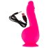 SMILE Powerful - uppladdningsbar, 2-motors vakuumvibrator (rosa)
