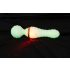 You2Toys Glow in the Dark - Masserande Vibrator (vit)