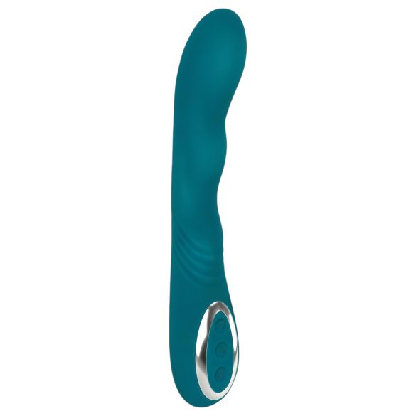 SMILE - uppladdningsbar, vattentät roterande G-punktvibrator (grön)