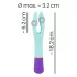 You2Toys - vibrator med två motorer