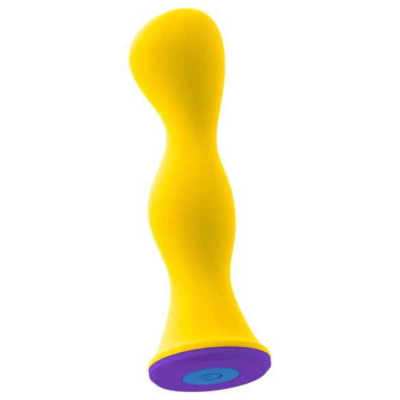 You2Toys färgglad - uppladdningsbar, vattentät analvibrator (gul)