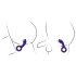 SMILE - uppladdningsbar G- och P-punktvibrator (lila)
