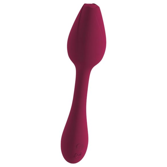 You2Toys Rosenrot - G-punkt vibrator - böjbar - röd