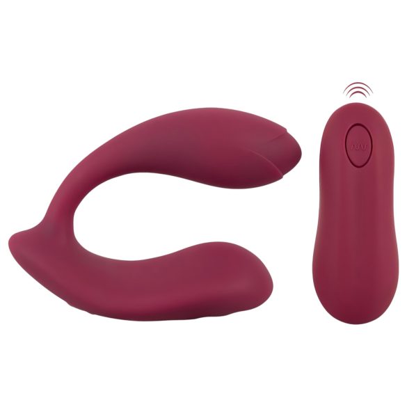 You2Toys Rosenrot - trådlös uppladdningsbar vibrator (röd)