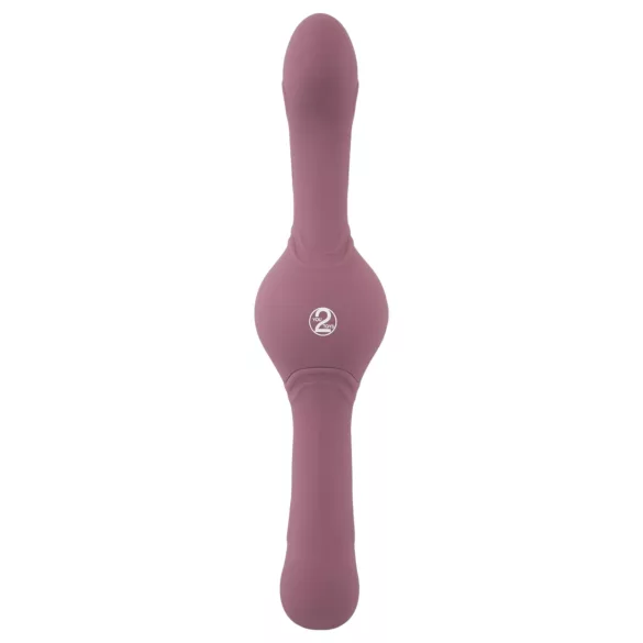 You2Toys - dubbeländad vibrator - lila