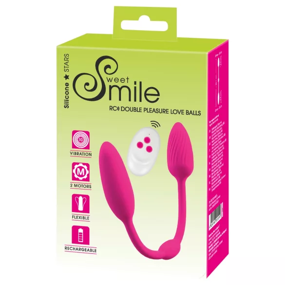 Sweet Smile - RC Dubbel Geishakula (rosa)