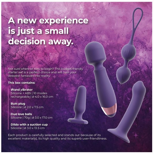 Magic Shiver Feminine - sexleksakset för kvinnor - 4 delar