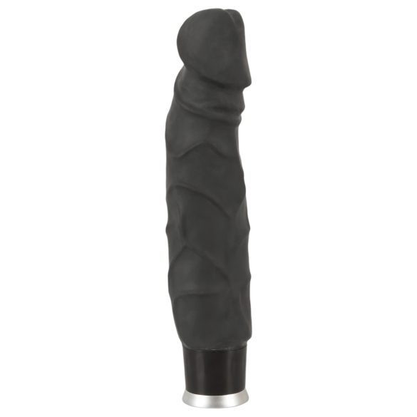 Nature Skin - naturtrogen dildo - svart (22 cm)