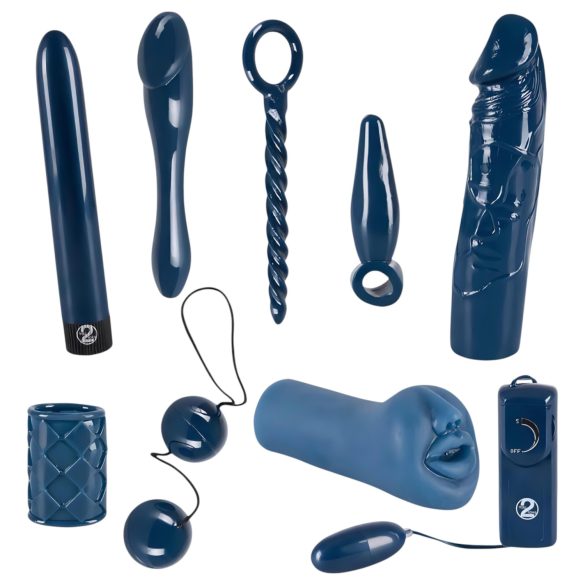 You2Toys - Midnight Blue - Vibratorset (9 delar)