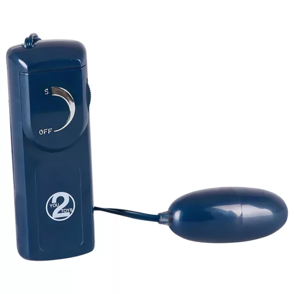 You2Toys - vibrator set - 9 delar - blå