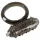 You2Toys - silikon penisring med vibration - svart