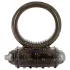 You2Toys - silikon penisring med vibration - svart