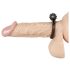 You2Toys - Svart silikonvibrerande penisring